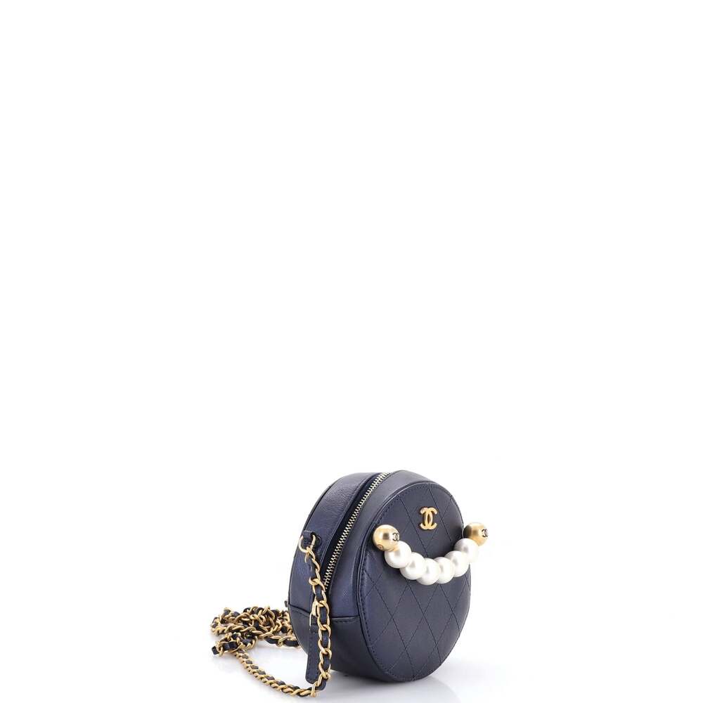 Chanel Chic Pearls Round Clutch With #258065C24B - Picture 2 of 6